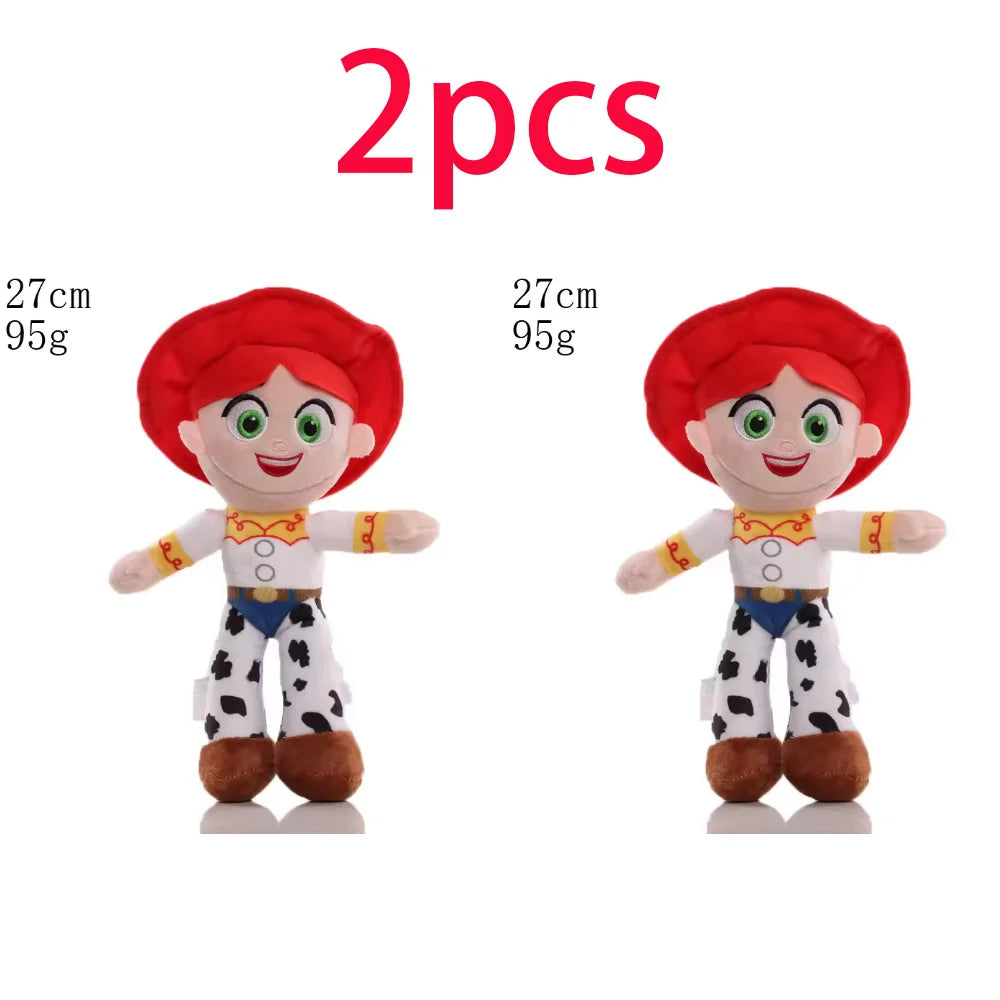 2026  Cute Woody Buzz Lightyear Plush Toy Lovely Stuffed Anime Jessie Plushies Pendant Cartoon Doll Home Decor Xmas Gifts