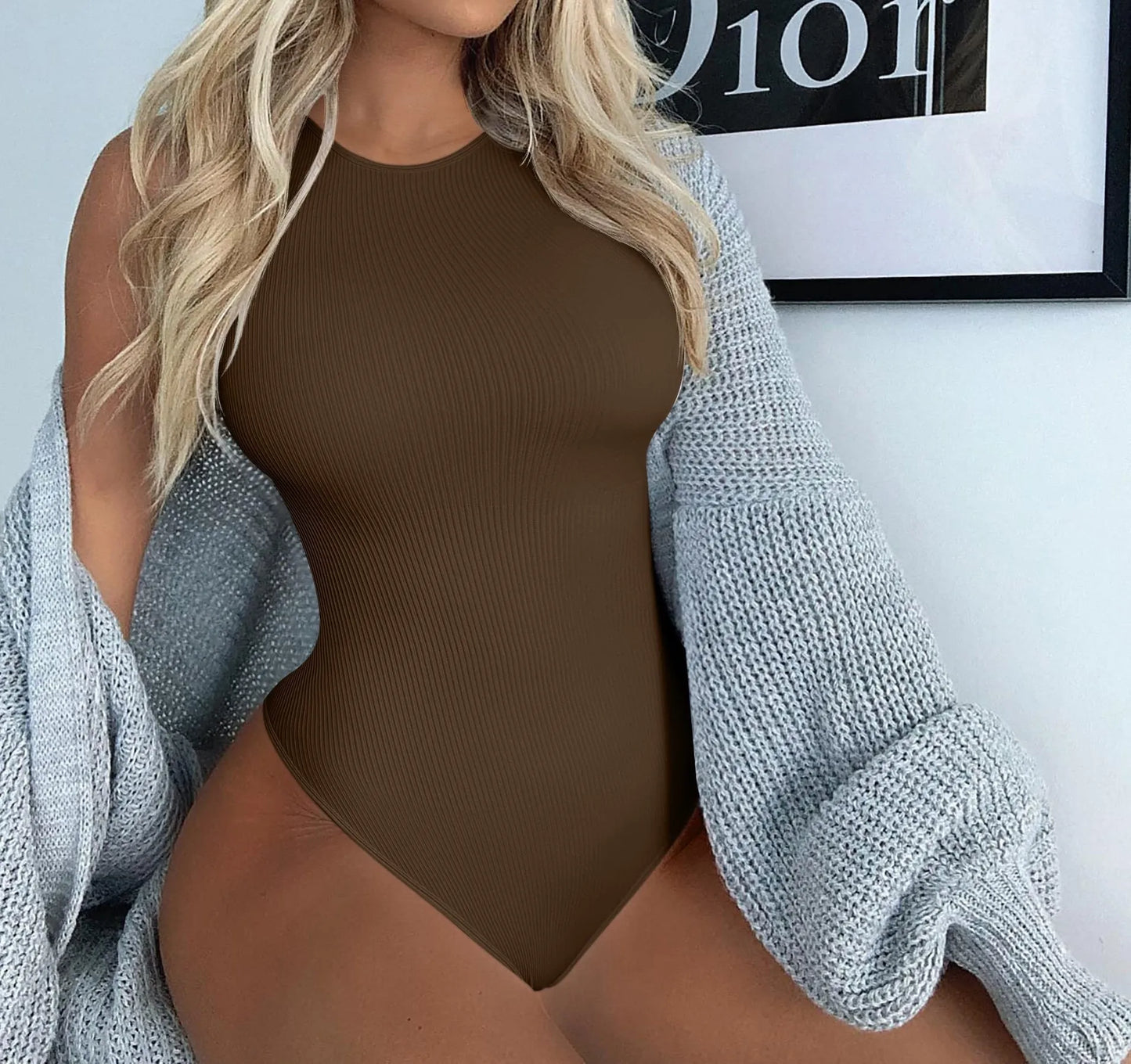 Europe The United States Shapewear Invisible Shoulder Strap Bra Set Adjustment Underwear Sexy Backless Triangle Body Shapewear