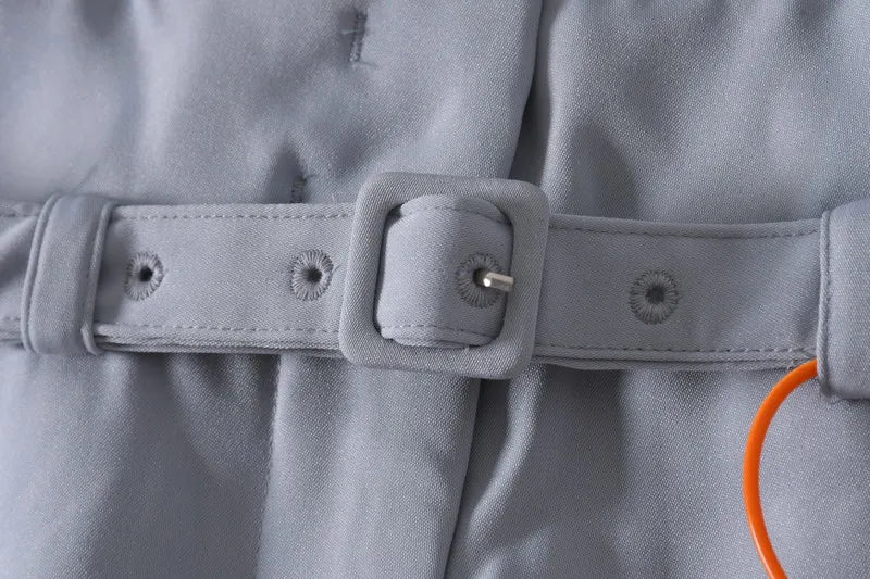 High Waist Belted Slim Fit Trousers Vintage Simple Sle Casual Pants for Women Spring Summer Autumn High Faion Goods