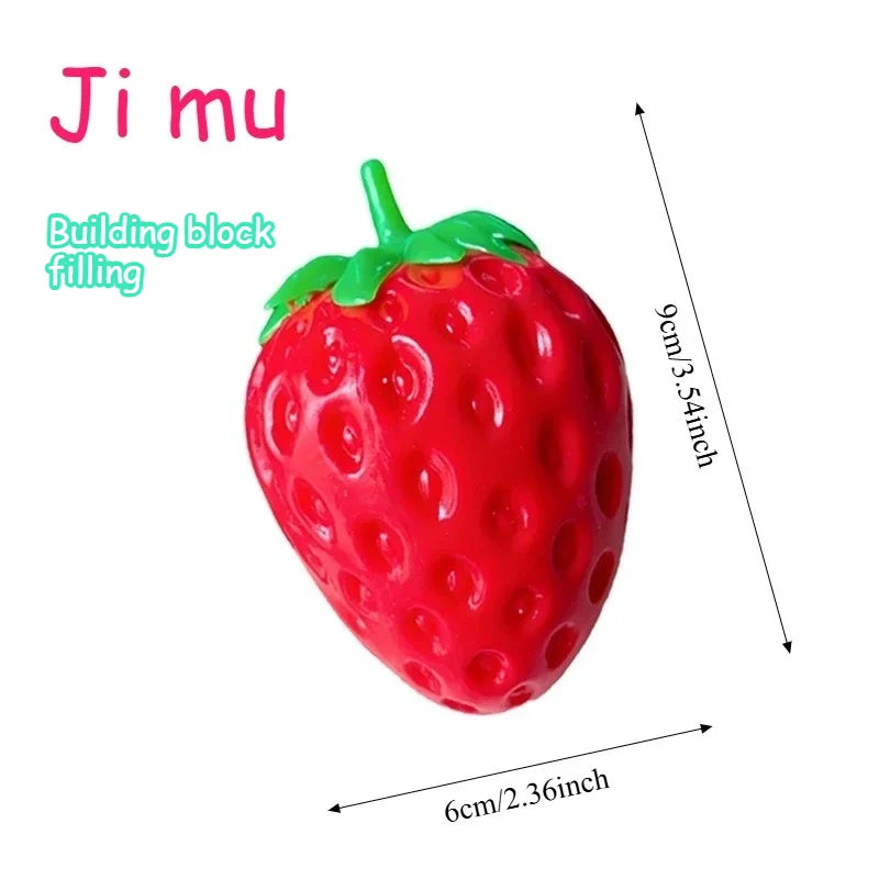 Soap Ball Squishy Soap Stress Ball Fidget Toy Crunchy Squeeze Ball Round Blocks Filled ASMR Anti Stress Toys for Adults Gift
