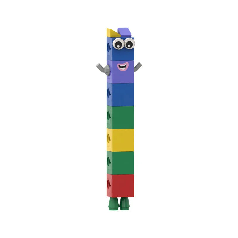 10 in 1 1Sets block figurine Cartoon Anime No. Building Blocks Figures Dolls Toys 6 Small Square People Game Model