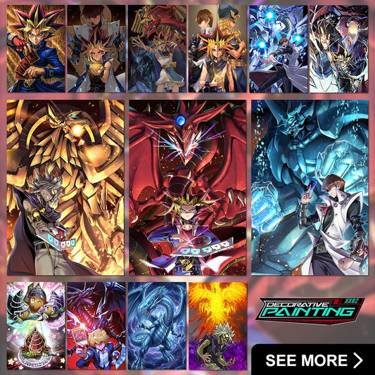 Yu-Gi-Oh! Canvas Pictures Painting Anime Figures Home Decoration Prints Poster For Living Room Frameless Wall Artwork Mural