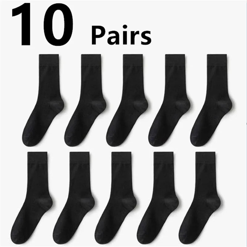 5/10 Pair male Non Binding Diabetes Socks Comfortable Breathable Socks Suitable For Elderly Man For Fat Feet Men Plus Size 39-48