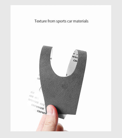 For Mazda 3 Axela Car Window Switch Lifter Control Panel Trim Frame Sticker Car Interior Tuning Accessories Made of Alcantara
