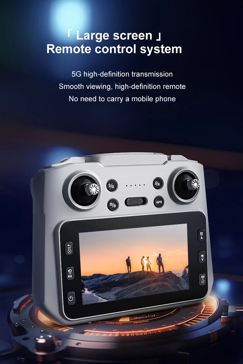 New K919 MAX Drone 8K GPS Professional HD 3-axis Gimbal Aerial Screen Remote Control Aircraft 5G HD Dual Camera Security drone