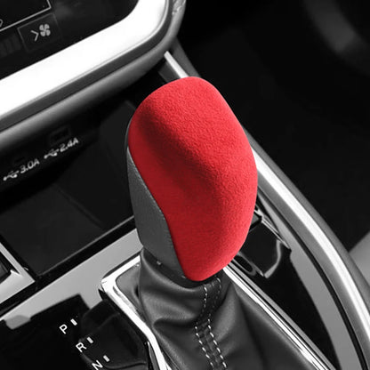 Made of Alcantara For Subaru Impreza WRX 2023 Outback Forester Crosstrek Car Center Console Gear Shift Boot Interior Accessory
