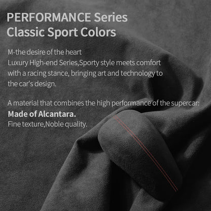 Made of Alcantara For Subaru Impreza WRX 2023 Outback Forester Crosstrek Car Center Console Gear Shift Boot Interior Accessory