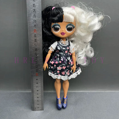 Original 24cm OMG Big Sister Fashion Dress up Girl Doll Set Including Clothes and Shoes Holiday Gift Toys