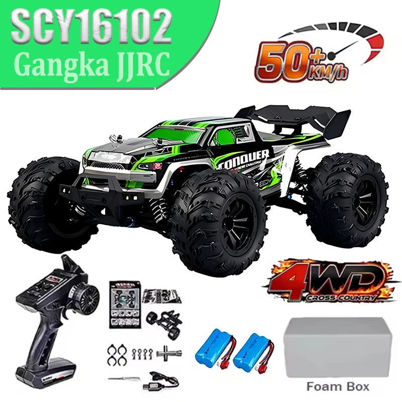1:16 SCY 16101PRO 16102PRO 16103PRO 4WD Brushless RC Car 70km/h High Speed Off Road Racing Car Remote Control Toy Car Gift