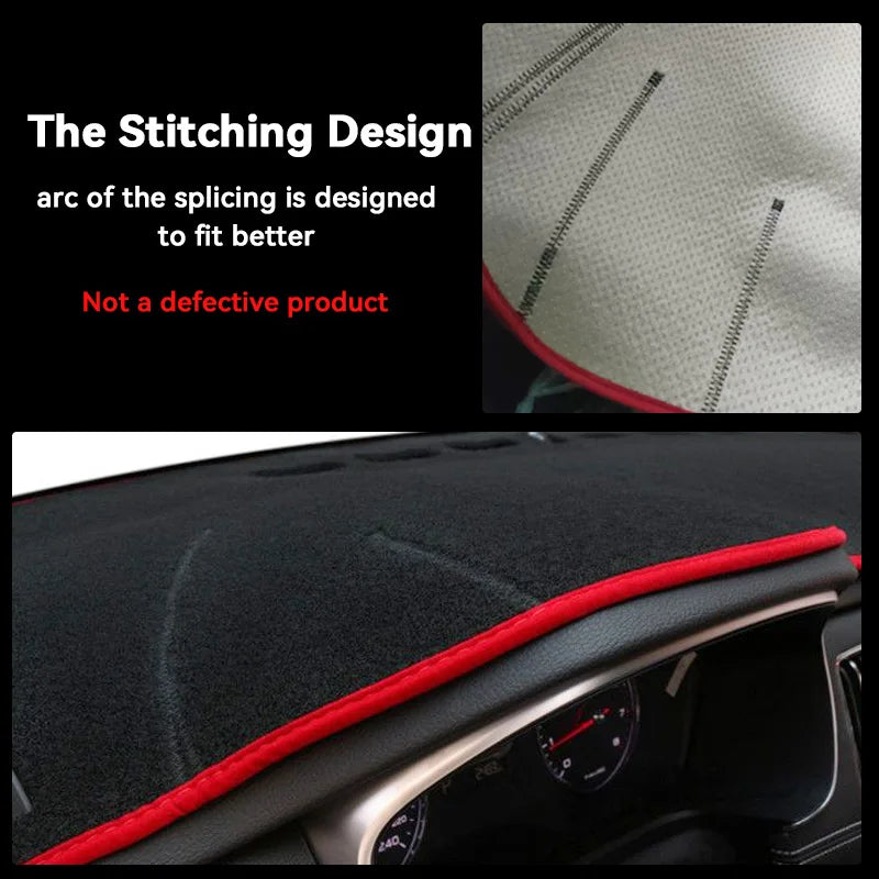 Dashboard Cover Mat Protective Pad  For TOYOTA RAV4 2019-2024 Car Accessories Dash Board Sunshade Anti-UV Carpet Dashmat