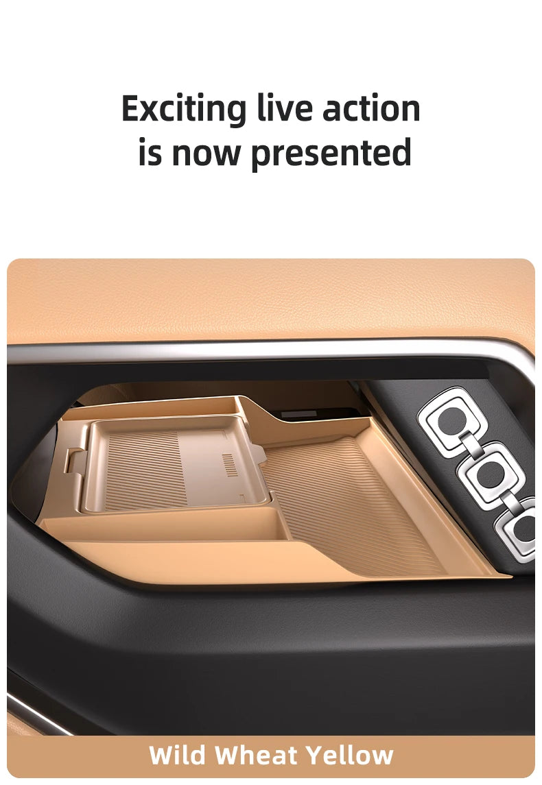 For ‌‌2024 Formula Leopard 8 Denza B8 Storage Box Center Armrest Hidden Box Cup Holder Organizer Interior Accessories