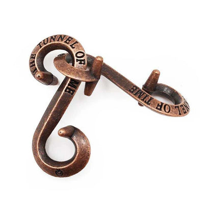 Magic IQ S Lock Metal Puzzles Brain Teasers Disentanglement Problem Solving Toys Educational Gifts For Kids and Adults
