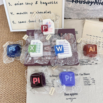 Office Series Slow-Rising Squeeze Toys — Stress Relief Toys for Adults