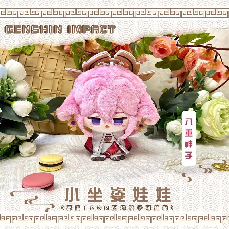 Kaeya Kaveh Wanderer Nahida Cyno Shenhe Zibai Alice Nicole Linnea Lohen Plush Doll Anime Games Genshin Impact Stuffed Toy Gift