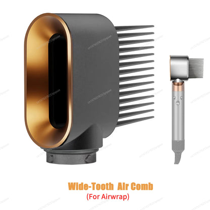 Pre-Styling Dryer Attachment Drying Hair Nozzle Replacement for Dyson Airwrap HS01/05/08 and Sencimen X9 Accessories Fast Drying