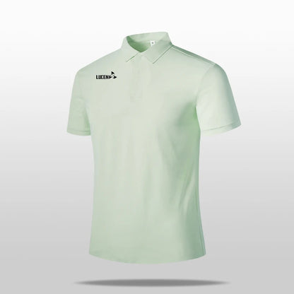 LUCEN Original Base Summer New Design Men's High-Quality Outdoor Sport Polo Shirt Golf Running Fitness Short-Sleeved T-Shirt Top