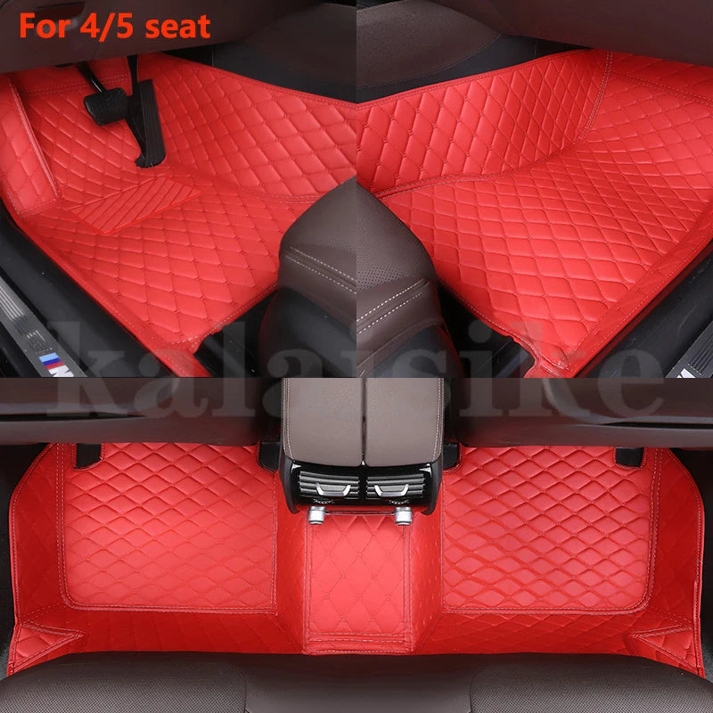 Custom Car Floor Mat for SsangYong All model Stavic Korando Kyron tivoli rexton Actyon Chairman auto accessories interior parts