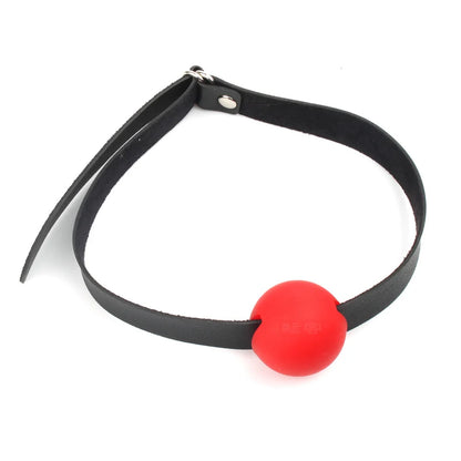 SM Adult Sex Toy For Both Men And Women, Leather PVC Mouth Ball Prop, Couple Sex Training Product, Tool And Toy