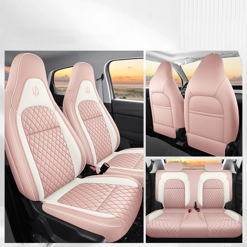 Car Seat Cover Specific Customize for Leapmotor T03 Full Covered with Front and Rear Full Complete Set