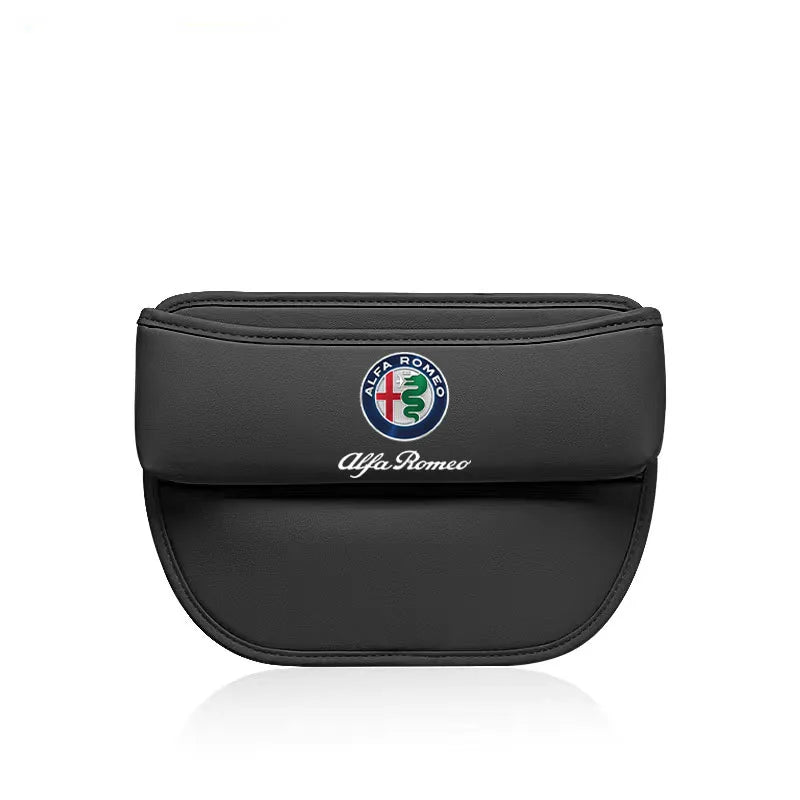 Car Storage bag Leather Seat Gap Storage Box For Alfa Romeo STELVIO Giulia 159 Giulietta 147 Mito 156 MTO Sportiva Accessories