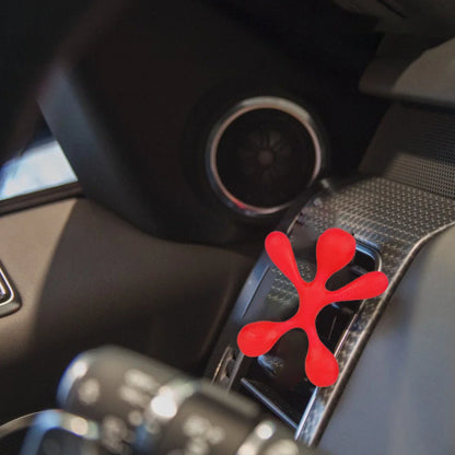 Car Air Vent Aromatherapy Clips with Hanging Rope Design Colorful Silicone Diffuser Holders Universal Fragrance Accessories