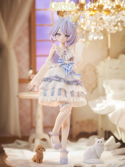 Genuine Goodnight Ojou Sama Snow Deep Winter Series Special Edition 1/6 Action Figure Bjd Blind Box Model Ornament Collect Gift