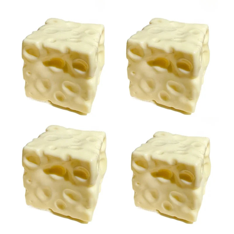 6CM Simulation Cheese Squishy Stress Relief Toy Slow Rising Moldable Venting GiantASMRSensory Anti-Stress Toy Holiday Gift Sloth