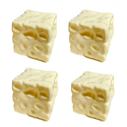 6CM Simulation Cheese Squishy Stress Relief Toy Slow Rising Moldable Venting GiantASMRSensory Anti-Stress Toy Holiday Gift Sloth