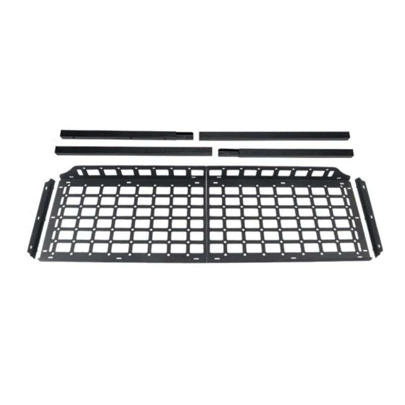 CGZ Molle Panels for Toyota FJ Cruiser 2007-2023 Rear Boot Trunk Shelf Cargo Storage Debris Racks Organizers