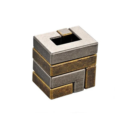 Magic Baffling Very Difficult Metal Brain Teaser Puzzles for Adults & Kids IQ Test Mind Challenges Educational Toys Gifts