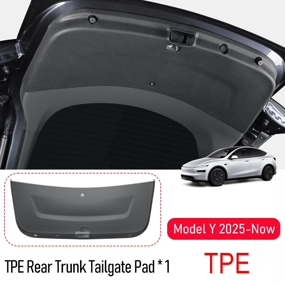 For Tesla Model Y Juniper 2025 2026 Trunk Mats Rear Trunk Tailgate Protective Mat Anti-dirty Protective Pad Trim Car Accessories