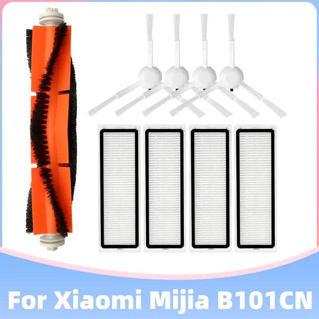 For Xiaomi Mijia Omni B101CN , X10 Plus / Dreame S10 Pro , L10s Ultra Spare Parts Main Side Brush Hepa Filter Mop Cloth Dust Bag