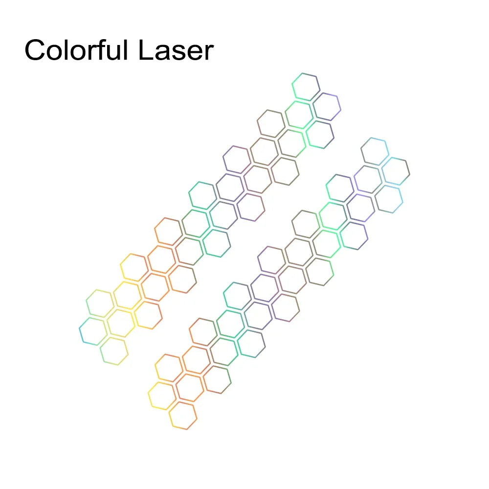Car Creative Honeycomb Open Style Sticker Auto Graphics Vinyl Decor Tuning Car Side Sticker For Audi BMW Hyundai Ford Jeep Fiat