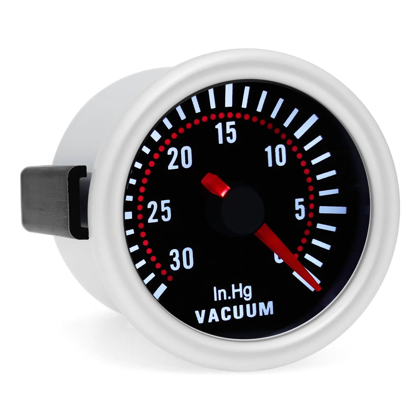 2"52mm Smoke Len PSI/BAR Turbo Boost Gauge Meter Water/Oil Temp Meter Tachometer Vacuum VOLT Oil Pressure for Gasoline Car 12V