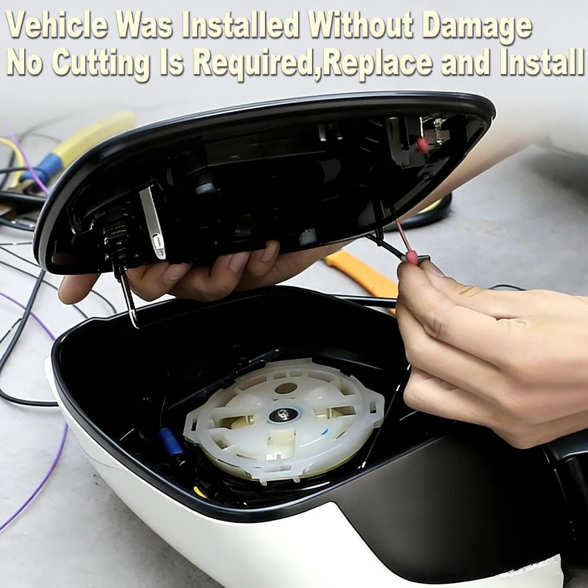 For Mazda ATENZA 2014-2021 BSD BSM blind spot Radar detection system 24GHZ Microwave Sensor BSA Mirror light alarm Anti Glare