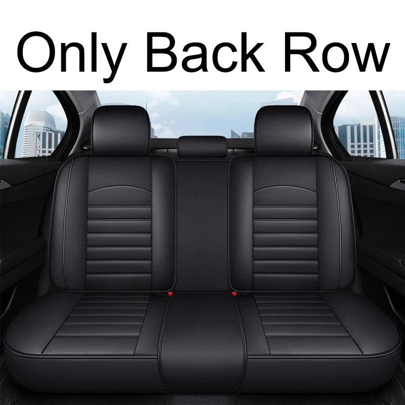 Full Coverage Pu Leather Car Seat Covers for AUDI All car models A3 Sportback A1 A4 A5 A6 A6L A7 A8 A8L Car Accessories