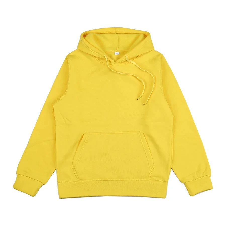 Men's autumn and winter new color solid color multi color optional hooded sweatshirt+pants fashionable casual sports set s-3XL