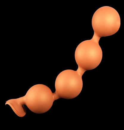 Huge Anal Plug 9cm Anal Beads 100% Liquid Silicone Soft Anal Balls Big Buttplug Prostate Massager Adult Sex Toys For Men
