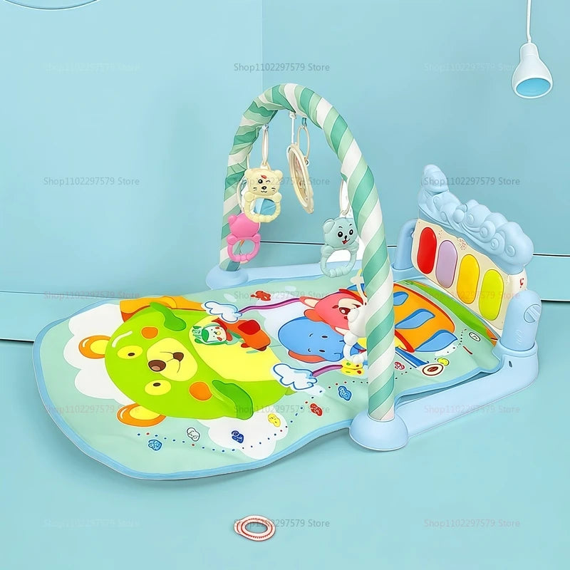 2026 Toddler Music Mat Pedal Piano Toy Baby 0-24 Year Old Kid Ear Kid Activity Gym Play Mat Crawl Game Baby Gift Infant Exercise