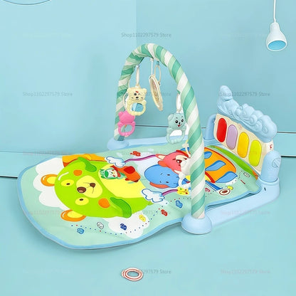 2026 Toddler Music Mat Pedal Piano Toy Baby 0-24 Year Old Kid Ear Kid Activity Gym Play Mat Crawl Game Baby Gift Infant Exercise