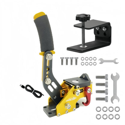 Sim Rui to Pc Handbrake Simracing Hand Brake Sim Racing Cockpit Usb Brakes Drift Game Steering Wheel Lever Simulator