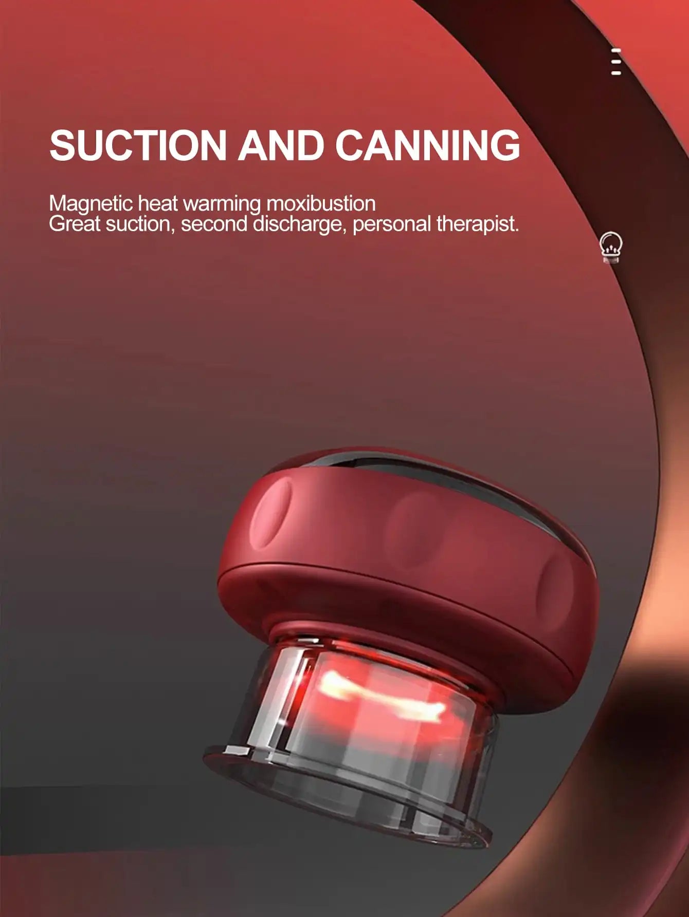 Electric vacuum cupping, scraping, skin massage device, body heating, scraping,suction cup treatment set, health and portabilit