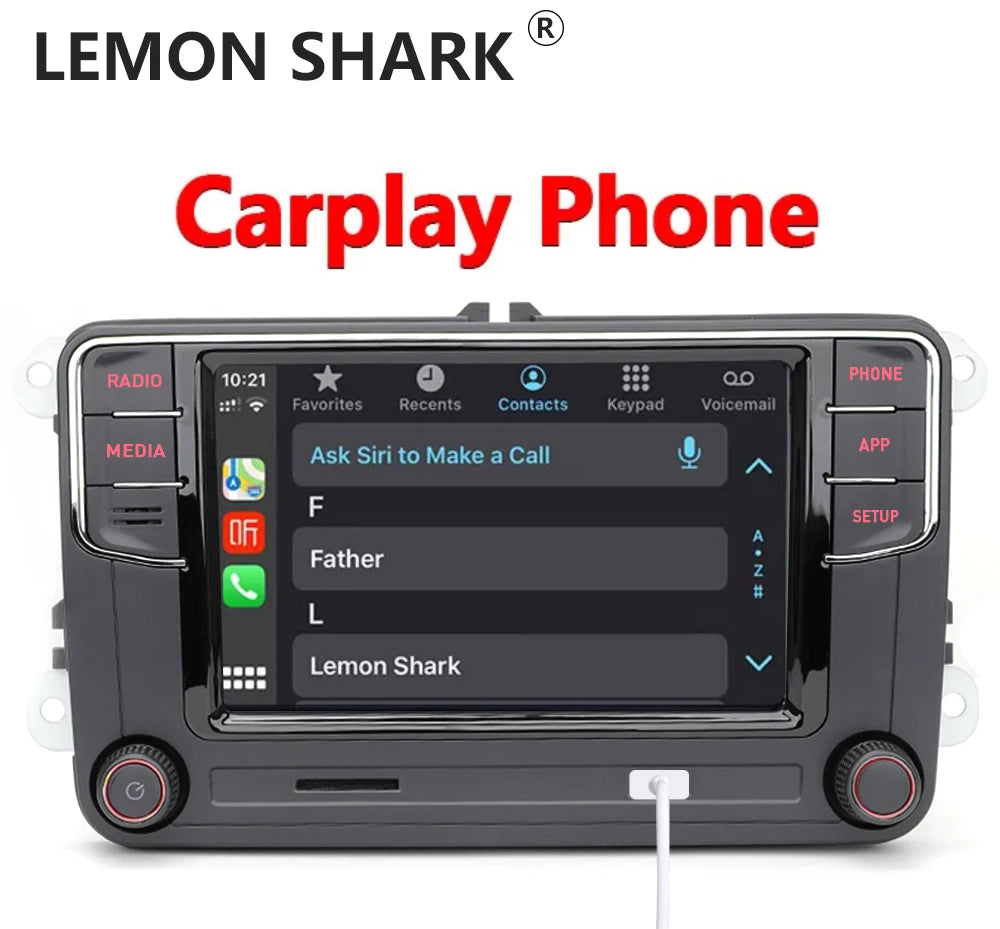 NONAME RCD360 PRO Carplay Car Radio New RCD330 Android Auto MIB Radio For VW Golf 5 6 Jetta MK5 MK6 Tiguan CC Polo Passat B5 B6