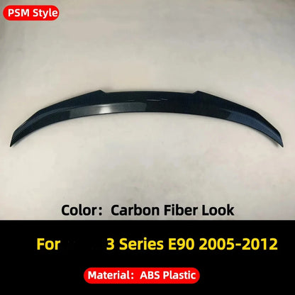 High Quality Rear Trunk Spoiler Wing Dam Deflector Tuning Body Kit Fit 3 Series E90 E91 2005-2012 Exterior Car Accessori