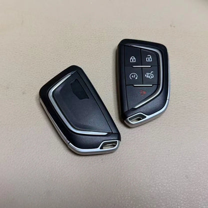 4 5 Buttons Original-Size Car Key Fob Shell Case Housing for Cadillac XT4 CT6 ATS Escalade ESV DTS ELR STS Xt5 XTS CTS SRX ATSL