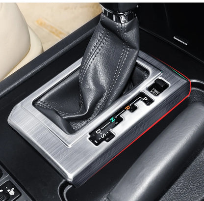 For 2010-2017 Right Rudder Car Toyota Land Cruiser Prado 150 Stainless Steel Panel Gearbox Cover Lc150 J150 Interior Accessories