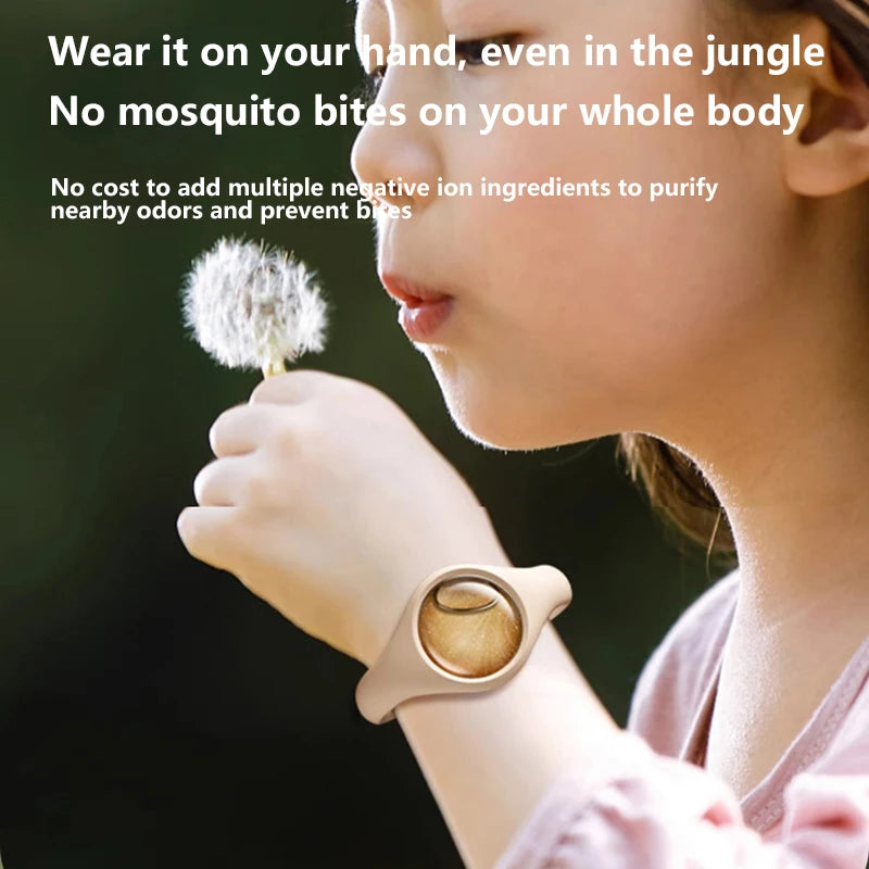 Mosquito Oil Repellent Bracelets Anti Mosquitoes Bite Wristband Outdoor Mosquitoes Bracelet With Natural Essential Oil 2025 ﻿New