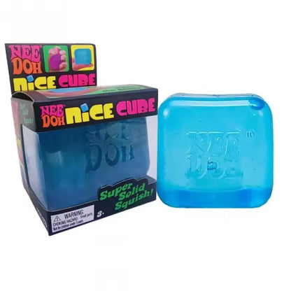 .Trending Nee Doh Jellyfish & Cube Squish Toy, Soft Jelly Squeeze Stress Relief Fidget Toy, Sensory NeeDoh for Kids & Adults