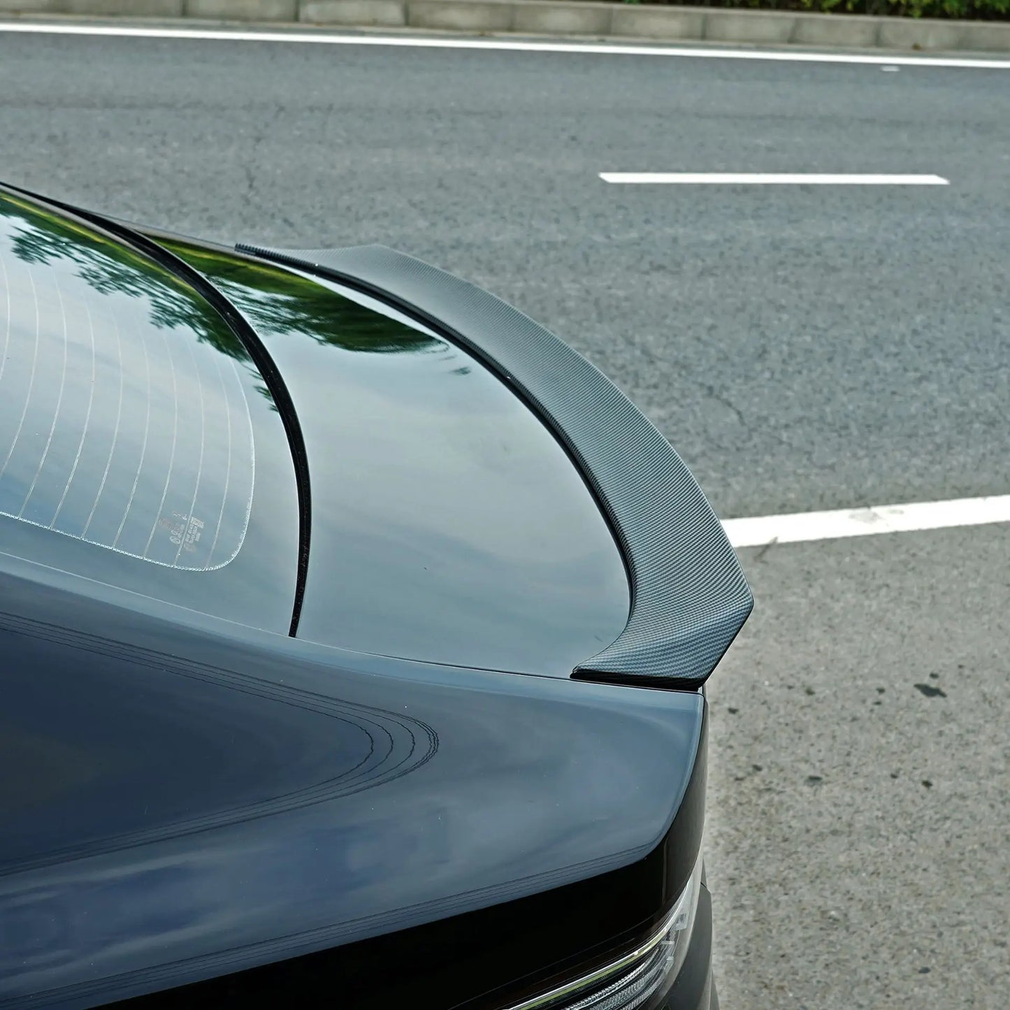 Car Rear Trunk Wing For BYD Destroyer 05 Chazor 05 King DM-i 2022-2025 Spoiler Plate Fixed Wind Tail Wing Decoration Accessories