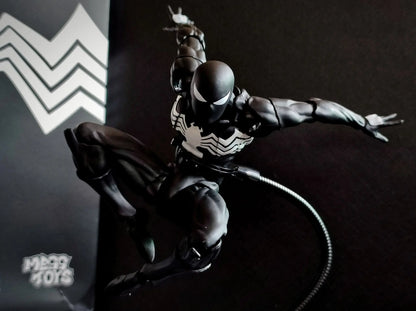 In Stock Mess Toys Spider Man Symbiote Black Suit Neighbor Spiderman Messtoys Scarlet Spider Anime Action Figure Gifts Toys